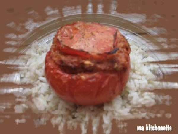 Tomates farcies vegan