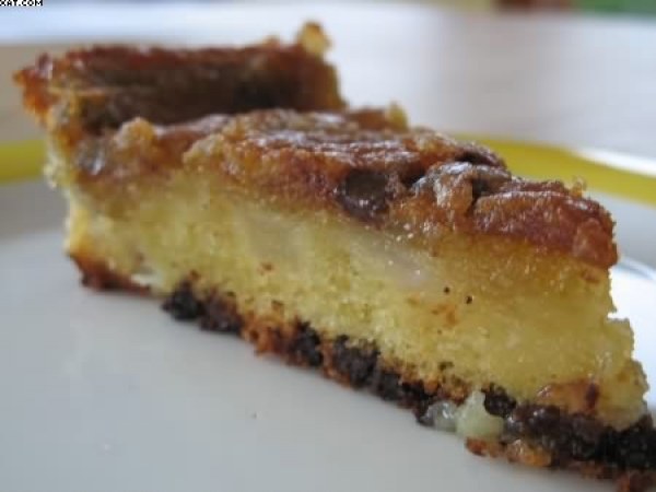 Gâteau poire-chocolat