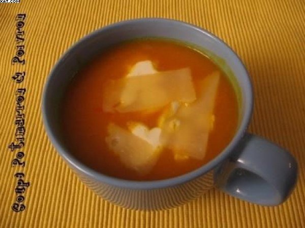 Soupe Potimarron - Poivron