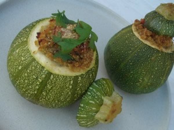 Courgettes farcies au quinoa