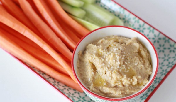 Houmous de pois chiches express