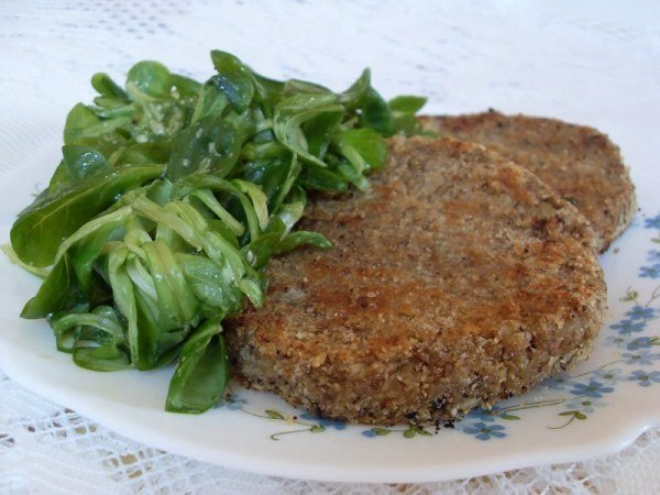 Steaks de lentilles et céréales (Vegan)